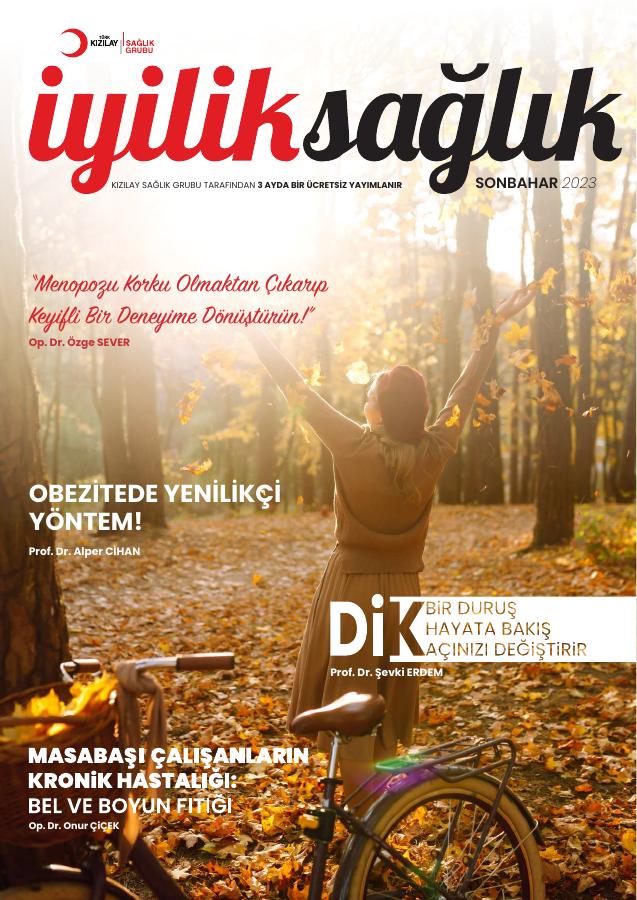 İyilik Sağlık dergisi, Sonbahar 2023, Sayı 1 kapağı