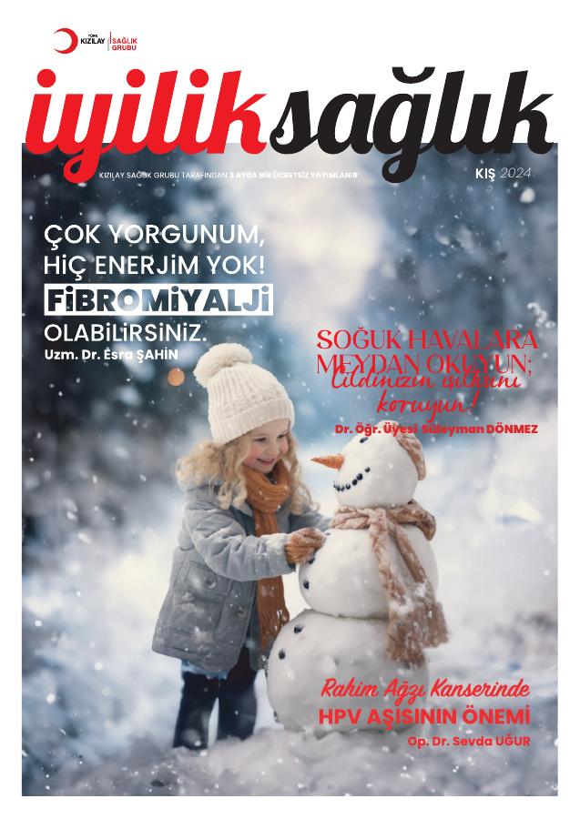 İyilik Sağlık dergisi, Kış 2024, Sayı 2 kapağı
